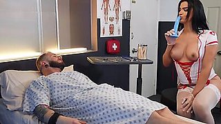 TS Latin MILF nurse barebacked by patient after exam