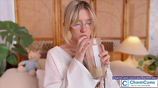 BambiFawn Lustful drama at CharmCams