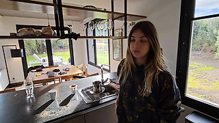 Stepsister Devoured: Deep Blowjob and Full Facial with Stepbrother