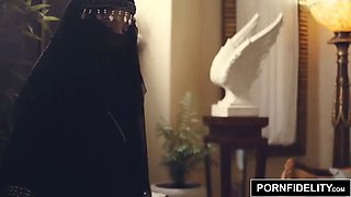 PORNFIDELITY - Nadia Ali Rough Muslim Punishment Sex