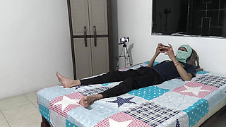 Dirty girlfriend stuff!! Sucking my cheating boyfriend's cock like a woman in love