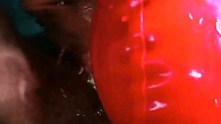 POV Blowjob and Oral Creampie with a Busty Latina MILF in He