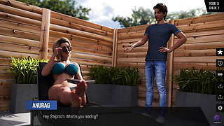 Sexy Stepmom Gives Massage To Her Pervy Stepson - 3D Hentai Animated Porn - MILF Trouble