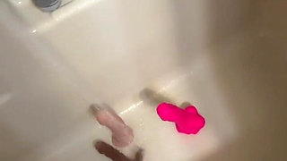 Washing the dildos
