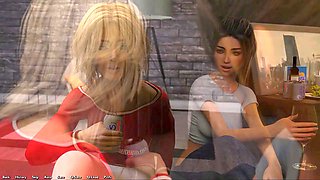 Three-dimensional cartoon hentai fun with Loveskysan69real