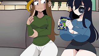 Cartoon anime sex, creampie pussy, spouses