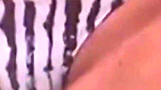 On the Beach, Very Hot Stepson Cums Three Times in My Hairy Pussy