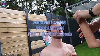 Hot MILF Fists & Pegs Him Hard with Huge Dildo - Deep Anal Gaping