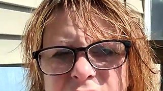 MILF Flashing Boobs