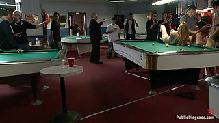 Bella Rossi and the pool hall