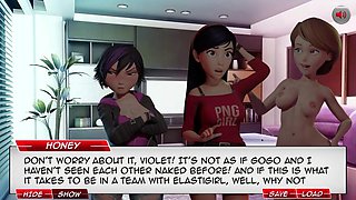 THICC HERO 4 - ELASTIGIRL AND LEMON HONEY NAKED
