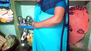 Indian Aunty Saree Changing Porn Video