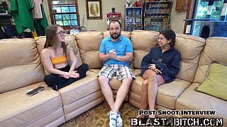 Patient Mira Monroe takes a big dick before getting rocked hard