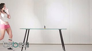 Stunners - Katy Rose and Niki Sweet’s ping pong match leads to Anal Toy have fun and passionate kissing