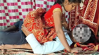 Indian First Night Beautiful Couple Hard Fucking