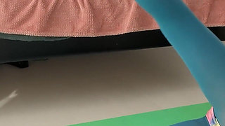 You Cum All Over My Ass! the Athlete Moved Her Ass in Front of the Guy and Asked Him to Fuck Her