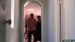 Angry dad ripped off stepdaughters dress