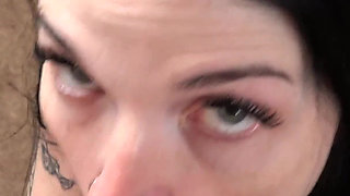 Jess B Is Giving Logan a POV Blowjob