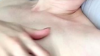 Great Big Boobs On Masturbating Redhead