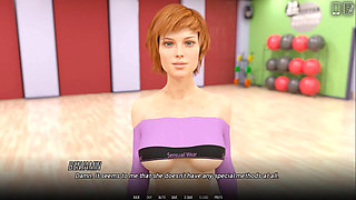 University of problems: horny slutty MILF in the gym ep 13