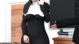 Laura Lustful Secrets: Cheating Housewife and a Nun - Episode 72