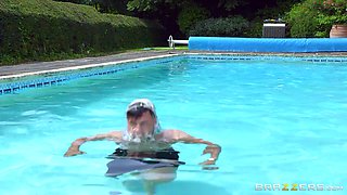 The Wet Look With Danny D, Chantelle Fox - Brazzers