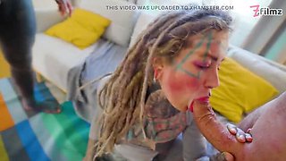 Anuskatzz Crazy Gangbang: Total Anal Destruction with 3 Big Cocks - Part 5 Finale
