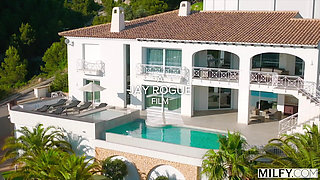 Milfy Curvy Mom Sophia Is Tempted by College Studs BBC