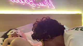 The student girl owns a very delicious body with an amazing pussy