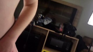 Brunette hardcore blowjob