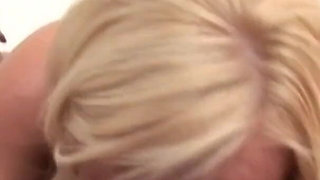 Horny busty MILF fucked and splashed from his BBC