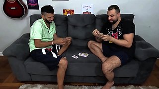Interracial DP anal threesome with hot ebony dwarf babe