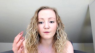 Big Boobed Blonde Masturbates With A Dildo In The Bathroom
