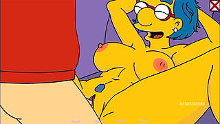 Luann the Milf gets some good dick on her couch (Lustfield Gameplay)