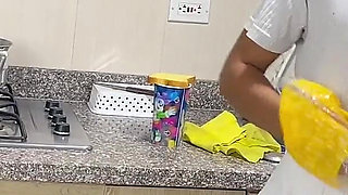 I Share the Kitchen with My Little Stepsister and End up Fucking Her.
