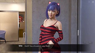 Milf with big ass and big tits shows stepson how to have a good time