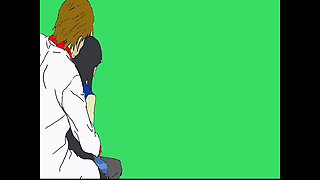 Randy LabTeacher Has his Way with Ebony Teen (Uncensored Hentai)