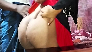 Beautiful indian aunty doggy style sex