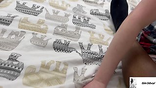 Blake Debarge - Teenie Tiny British Slut Gives BBC BJ
