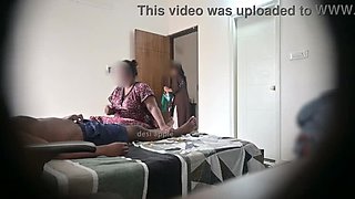 Maids Get A Flash Of Dick During Massage Session