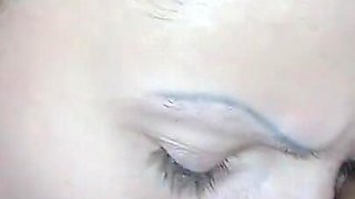 She Fucks Me Hard and Deep in the Pussy with Her Tongue, and I Jerk off My Clitoris with a Vibrator