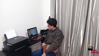 Eating The Big Ass Maid In The Office - Ines Ventura