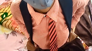 Indian Desi School Girl Come to Oyo Hotel and Fucking Hard in Big Cock