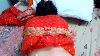 Indian Wife Romancing with Her Neighbor and Then Enjoying Fucking!