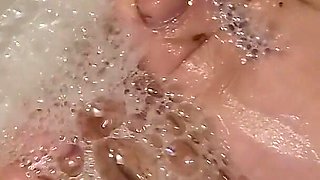Washing My Feet with Rose Petals and Herbs After a Hard Day of Work