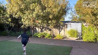 Virgin ultimately loses it and thanks hotguysfuck