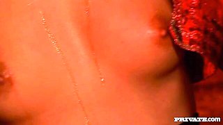 Hardcore and elegant anal fuck in the red room with Silvia Lancome