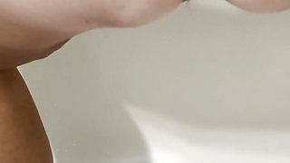 Peeing in the toilet and shower