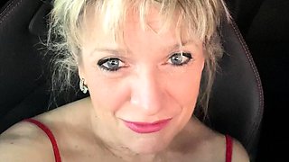 Blonde british pornstar kaz b masturbates public and outdoor