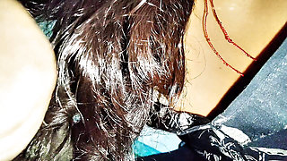 Hot Indian Nabour Girl Sucking Dick So Good And Recieve Warm Cum In Mouth